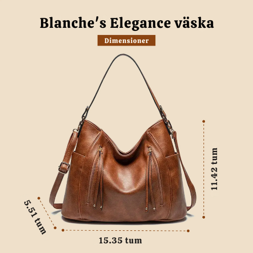 Blanche’s elegans | Lyxig Läderväska