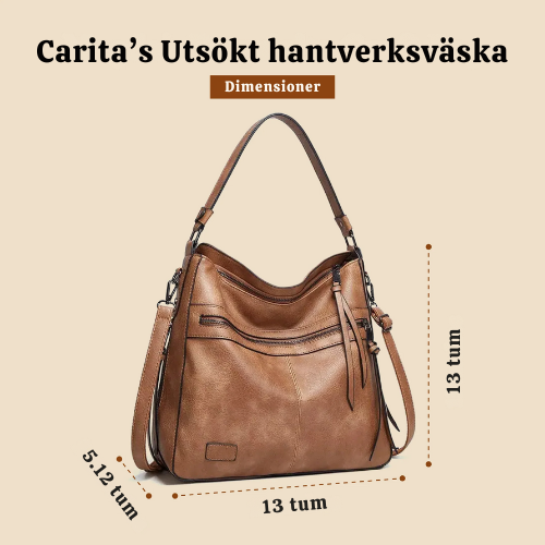 Carita’s exquisita hantverk | Lyxig läderväska