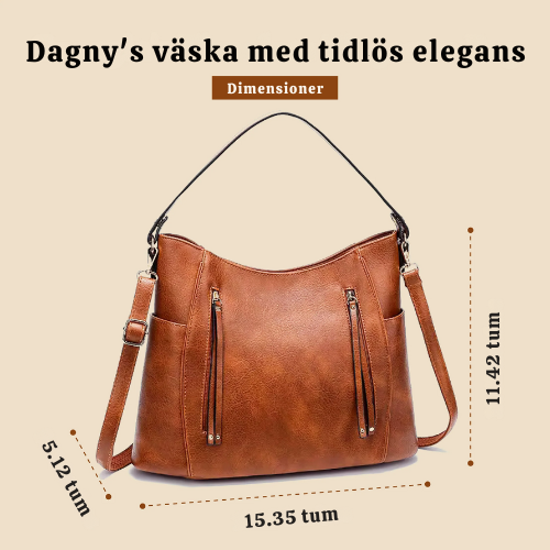 Dagny’s tidlösa elegans | Vintage läderväska