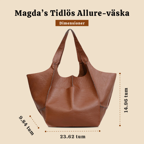 Magda’s tidlösa lockelse | Vintage läderväska